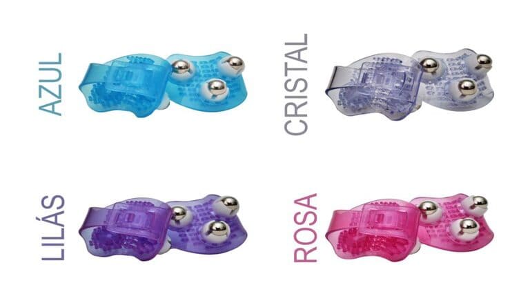 luva de massagem facial roloplastic