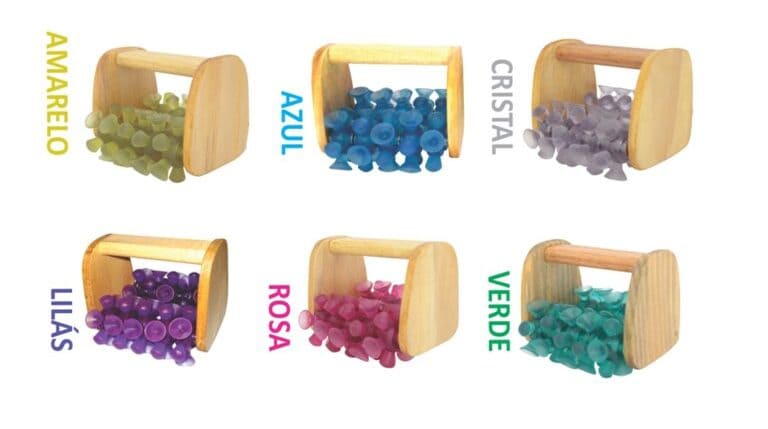 Rolo de massagens com ventosa para celulite